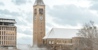 Cornell's McGraw clocktower